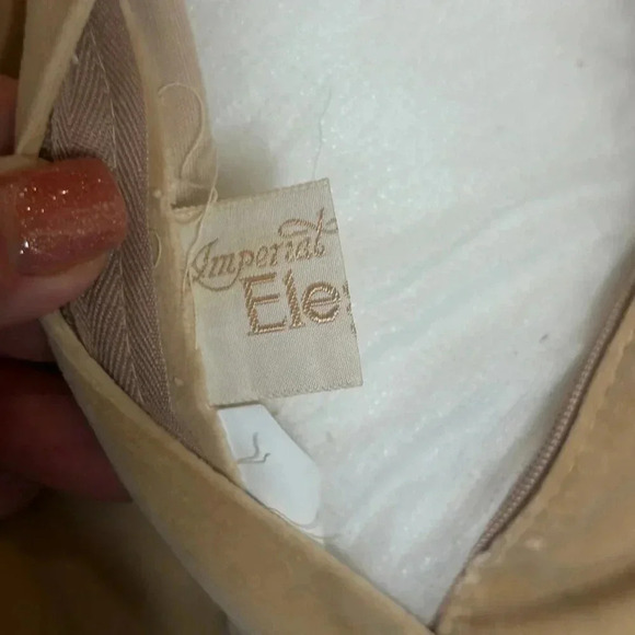 Wool Needlepoint Throw Pillow by Imperial Elegance Vintage Child Golfer … - Picture 4 of 8